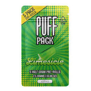 PUFF - PUFF | LIMESICLE - 5PK | PREROLL | 2.5G