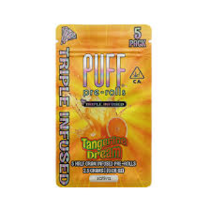 PUFF - PUFF | TANGERINE DREAM - 5PK INFUSED | PREROLL | 2.5G