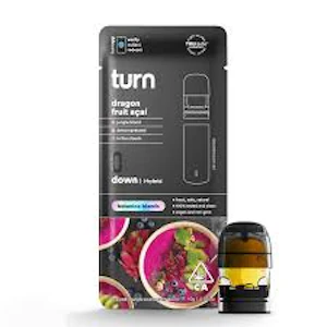 turn - TURN | DRAGON FRUIT ACAI - POD | CARTRIDGE | 1G