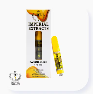 Imperial Extracts Banana Kush Cart 1g - Shop The Menu | T