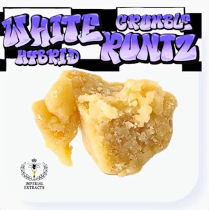 IMPERIAL EXTRACTS - Imperial Extracts White Runtz Crumble (H) 1g