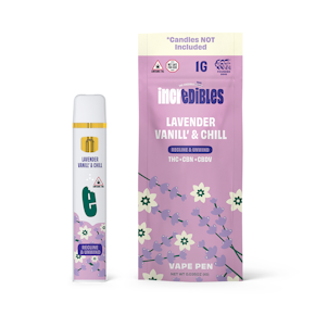 Incredibles Pen | Lavender Vanill' & Chill | Disposable | 1g