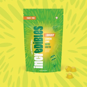 INCREDIBLES - IncrEdibles | 10pk Gummies | Lemon Lime Boost 10:5:1 THCV:CBD:THC | 10mg