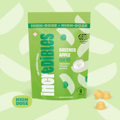 IncrEdibles | 4pk Gummies | Greener Apple | 100mg