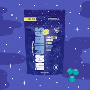 INCREDIBLES - IncrEdibles | 10pk Gummies | Snoozzzeberry 5:1 THC:CBN | 100mg