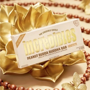 INCREDIBLES - IncrEdibles | Chocolate Bar | Peanut Budda Buddha | 100mg