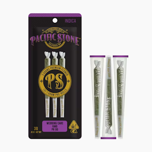PACIFIC STONE - Pacific Stone - Pre Roll Pack - Indica - Indica Variety - (3g total) 3 pack