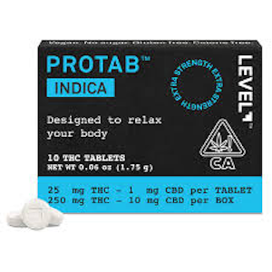 LEVEL - LEVEL | PROTAB INDICA - 10PK | CAPSULE | 270MG