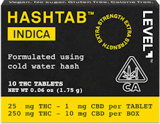 LEVEL | HASHTAB INDICA - 10PK | CAPSULE | 270MG
