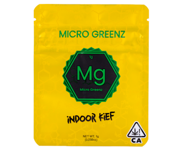 Micro Greenz - Micro Greenz - Indoor Kief - Indica - Carbon Fiber - (1g)