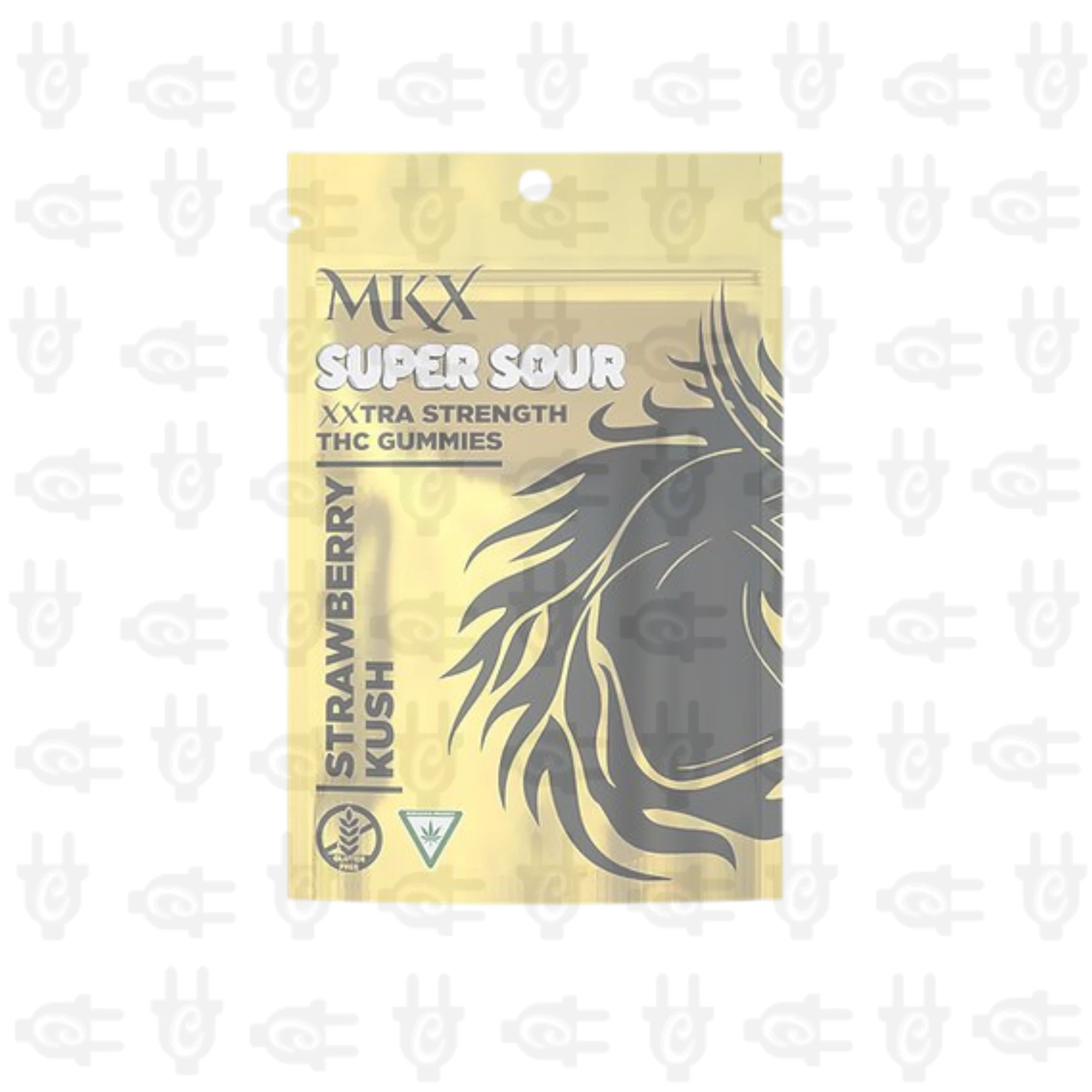 MKX - MKX - SUPER SOUR Chronic Cherry Gummies 200MG (10x20MG) Main Image