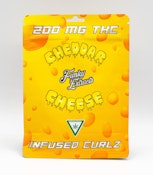 Cheddar Cheese Curls Snacks - Funky Extracts - 200mg