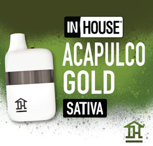 In-House - Acapulco Gold Disposable Vape - 2g