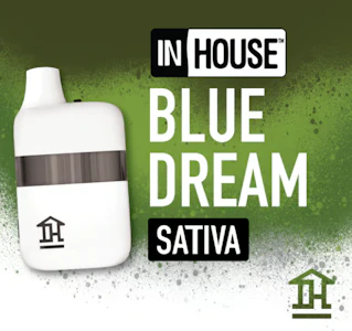 In-House - Blue Dream Disposable Vape - 2g