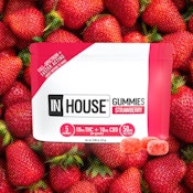 Strawberry 1:1 CBD THC | Gummies | 10pk | 100mg