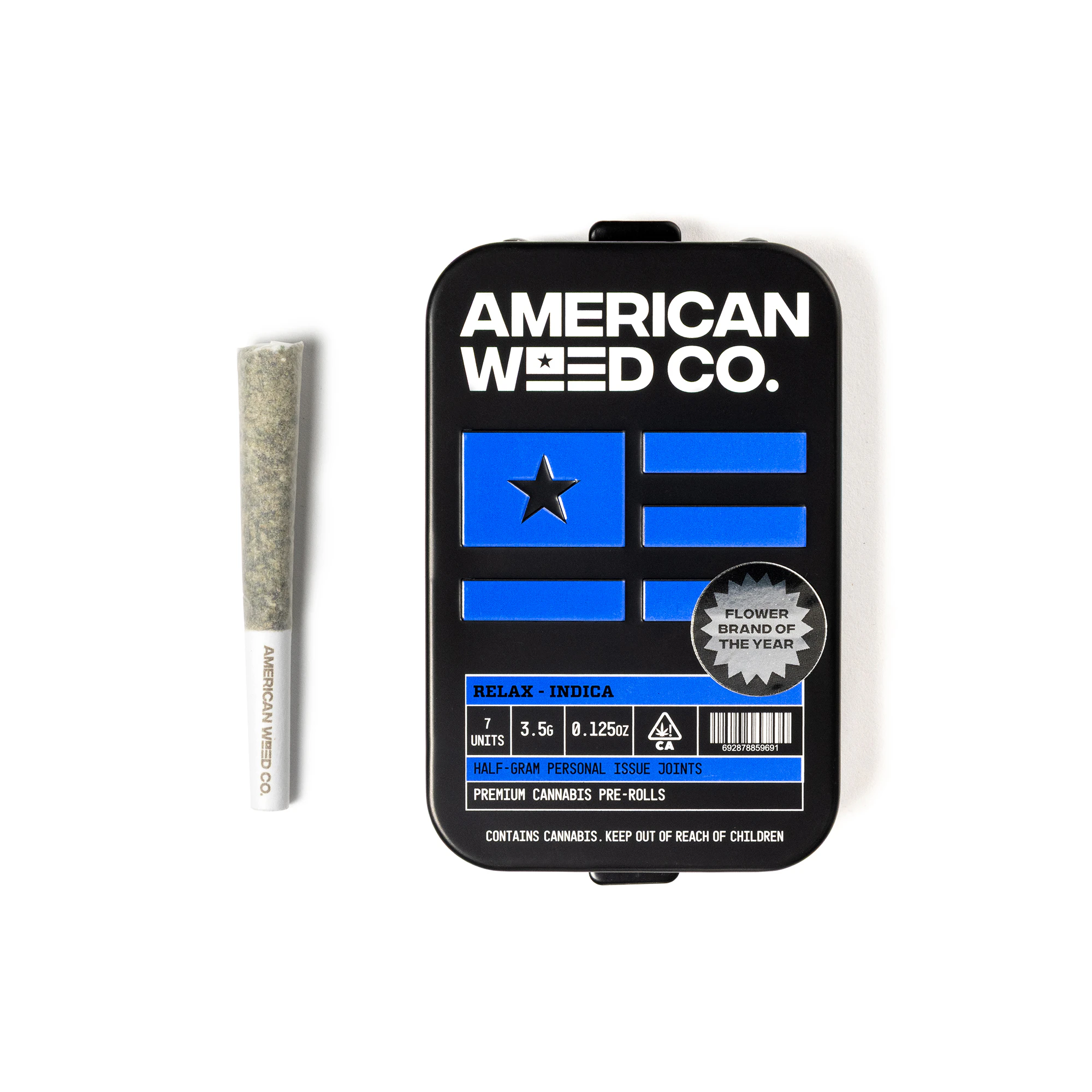 AMERICAN WEED COMPANY - Apple Kush Diamond Infused 7pk  Main Image