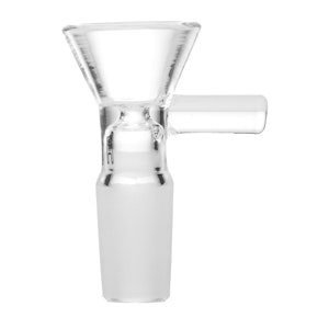 HUMAN GRADE - 14MM CLEAR FLOWER BOWL - HUMAN GRADE