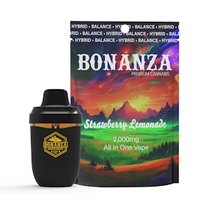 BONANZA - Strawberry Lemonade - Disposable Vape -2000mg