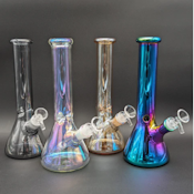10" Iridescent Beaker