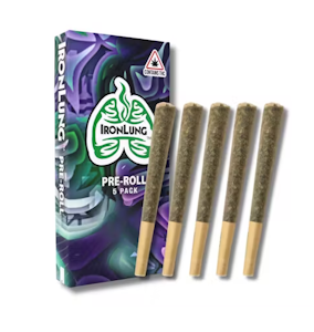 IRON LUNG (NM) - Iron Lung | Super Glue | 1g Pre-Roll | 5-Pack | 5g Total | (I)
