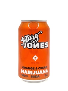 MARY JONES - MARY JONES SODA - ORANGE & CREAM 100MG