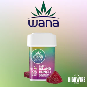 Wana Brands - Wana Quick Gummies Island Punch 200mg