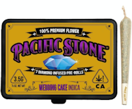 Pacific Stone Diamond Infused Prerolls 0.5g Indica GMO 7-Pack 3.5g