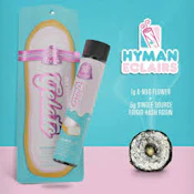 HYMAN | Bubblegum Gelato | E-Clair Donut | Rosin Infused Preroll | 1.5g