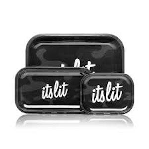 HEMPER - Hemper - It‘s Lit Black Camouflage Rolling Tray