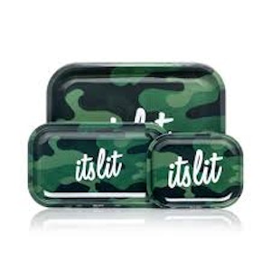 HEMPER - Hemper - It‘s Lit Green Camouflage Rolling Tray
