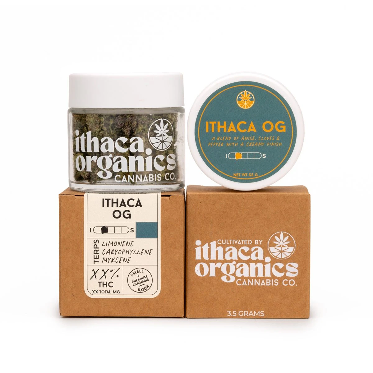 Ithaca Organics - Ithaca Organics | Organic Flower | Ithaca OG| 3.5g Main Image