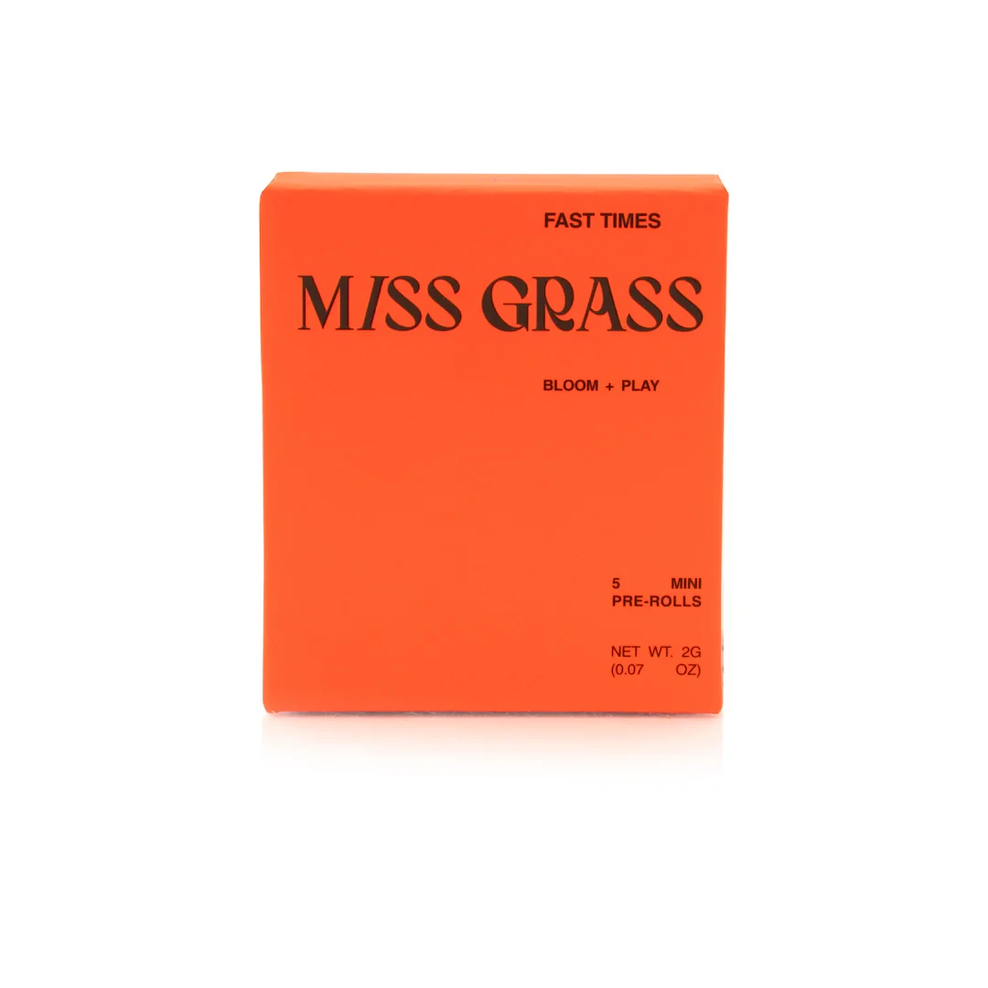 Miss Grass - Miss Grass | Minis 5 Pack | Fast Times | Super Lemon Haze | 2g | Sativa Main Image