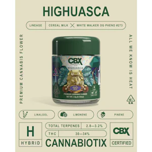 Cannabiotix - Highuasca (H) 31.00%THC| Cannabiotix-CBX | 3.5g Flower