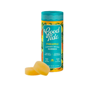 Good Tide - Good Tides Pineapple Sativa Solventless Hash Gummies 100mg
