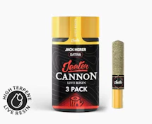 Jeeter Cannon Live Resin - 3 Pack - Jack Herer