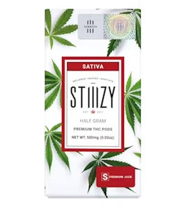 STIIIZY - Stiiizy - Cartridge - Premium Jack - 0.5G