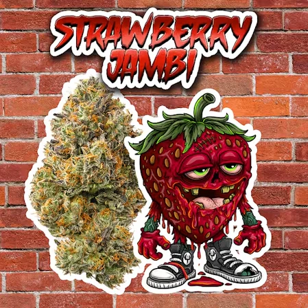 LAZY RIVER PRODUCTS - Strawberry Jambi Flower - 3.5g - LRP Main Image