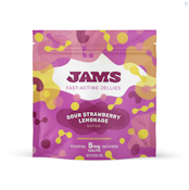 Jams Fast Acting Jellies Sour Strawberry Lemonade (S) 00489