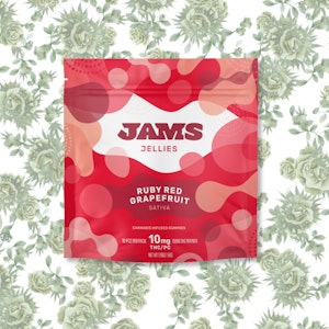 Jams - Jams Classic - Ruby Grapefruit - 100mg Gummies 