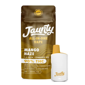 Jaunty | Disposable | Distillate - Mango Haze | 1.5g