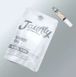 Ghost OG -Hybrid- 90% THC | 510 Vape Cartridge, 1g | Jaunty        -J1 Back