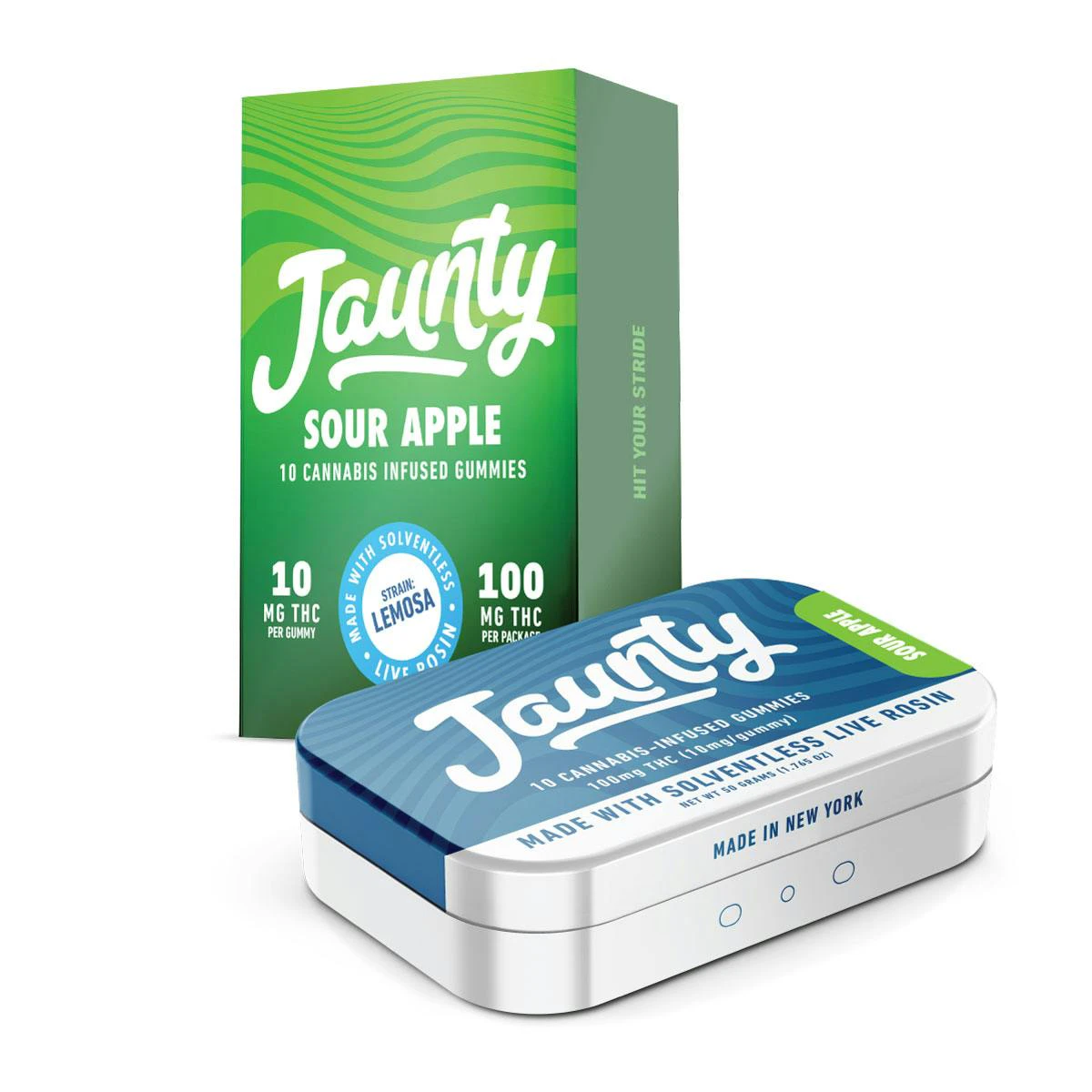 Jaunty - Sour Apple Gummies Main Image