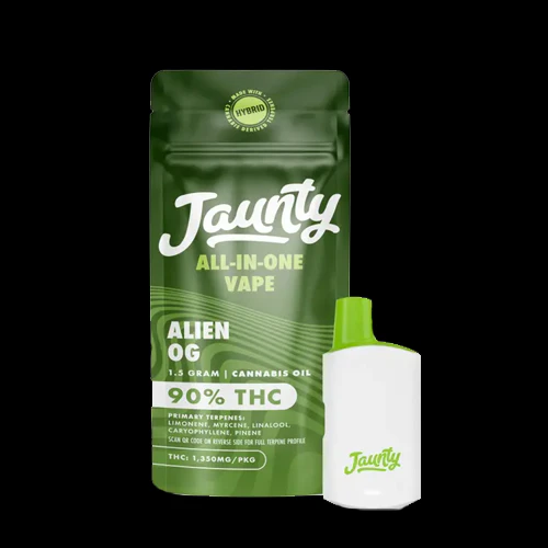 Jaunty - Jaunty | Distillate AIO | Alien OG | 1.5g Main Image