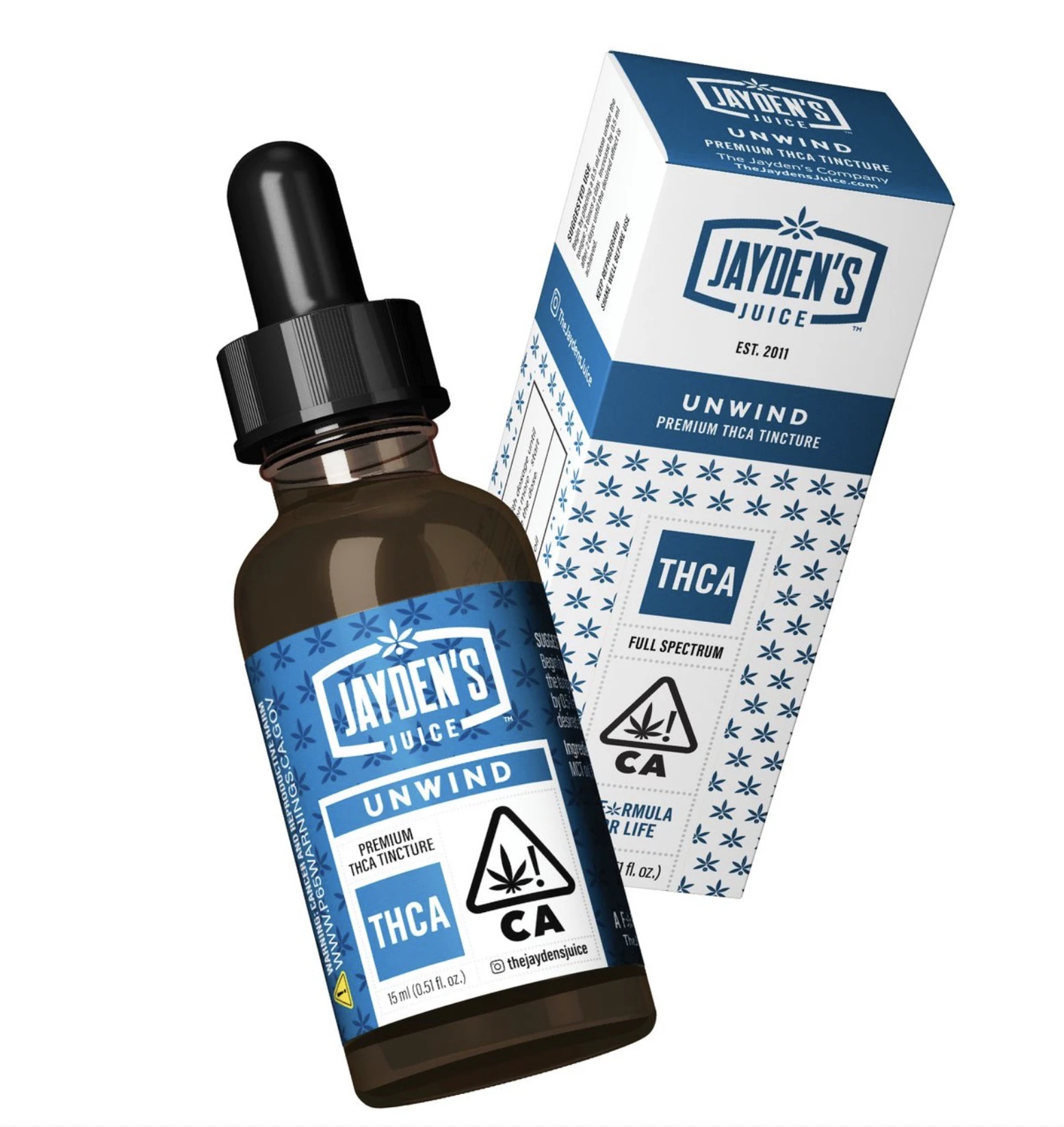 Jayden's Juice - Jayden's Juice | Unwind | THCA Tincture Main Image