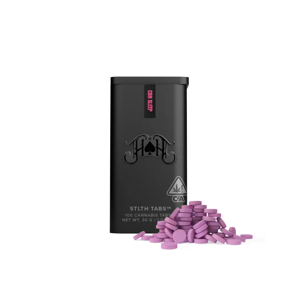 Heavy Hitters - Lights Out CBN Sleep Stlth Tabs 1000mg THC | Heavy Hitters | 100 count Main Image