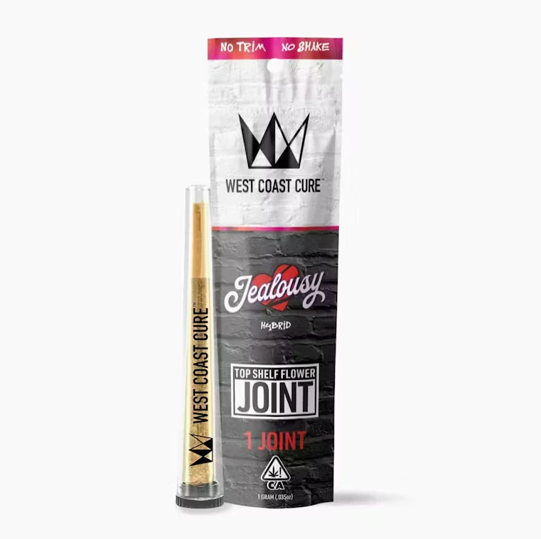 West Coast Cure - West Coast Cure - Pre Roll - Hybrid - Jealousy - (1g) Main Image