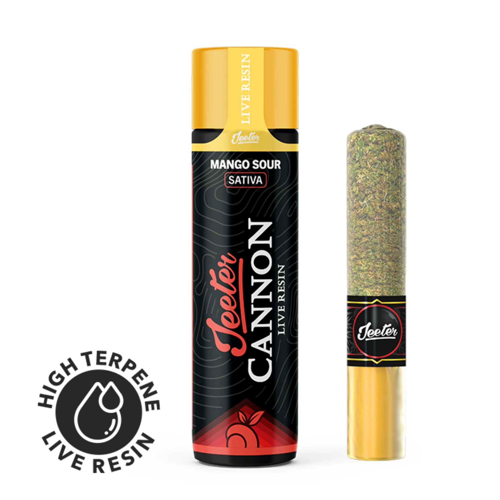 Jeeter - Jeeter - 1.3g Live Resin Baby Cannon - Mango Sour Main Image