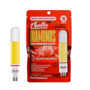 Jeeter Juice - 1g Liquid Diamonds Cart - Strawberry Sour Diesel