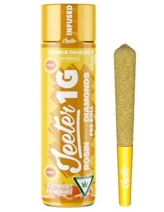 Jeeter - Jeeter | Orange Daiquiri | Rosin Enhanced Diamonds Infused Pre-Roll | 1g Main Image