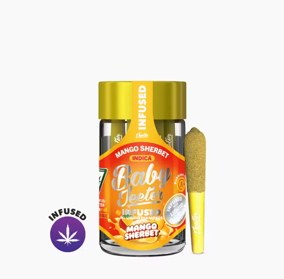 Jeeter - MANGO SHERBET BABY JEETER (5PK) - JEETER Main Image